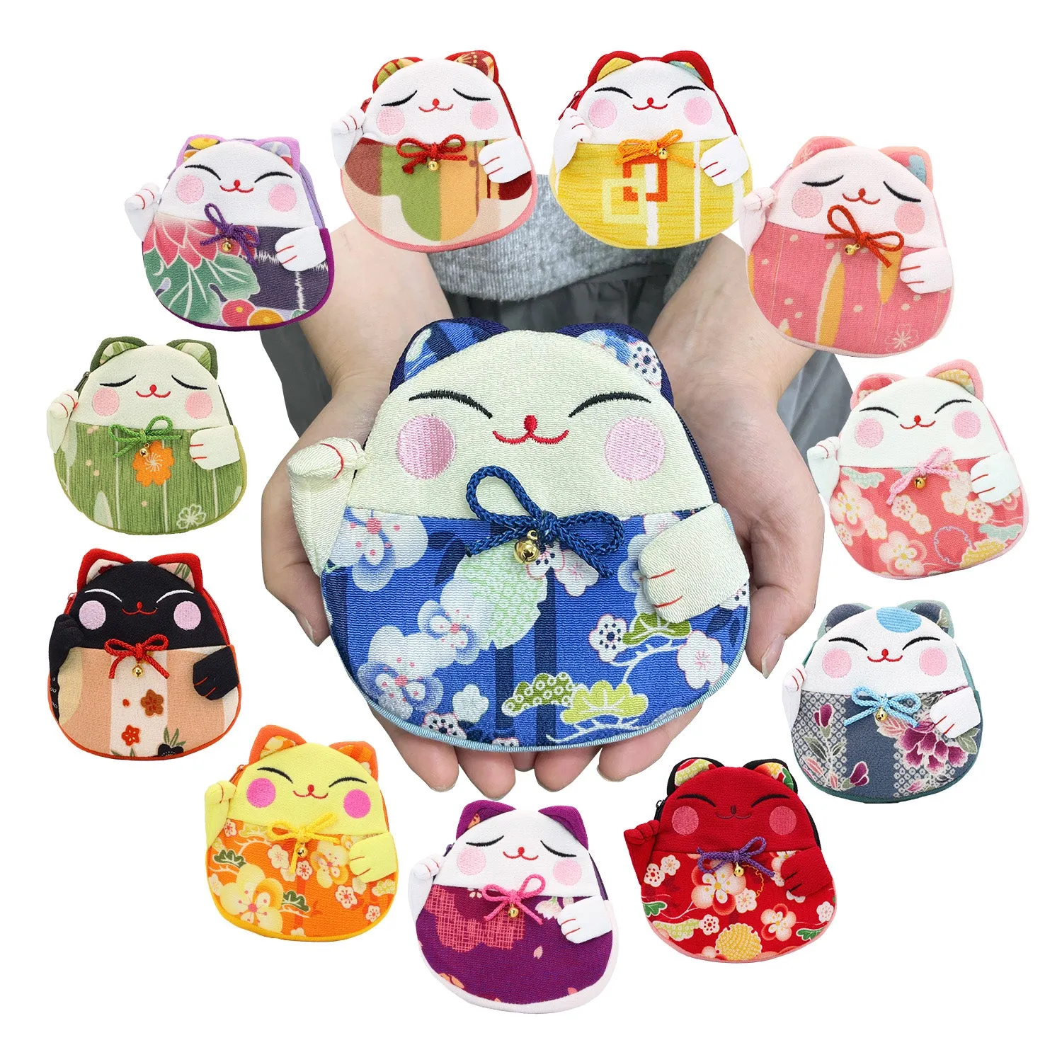 【1 pouch】 Maneki Neko Pouch