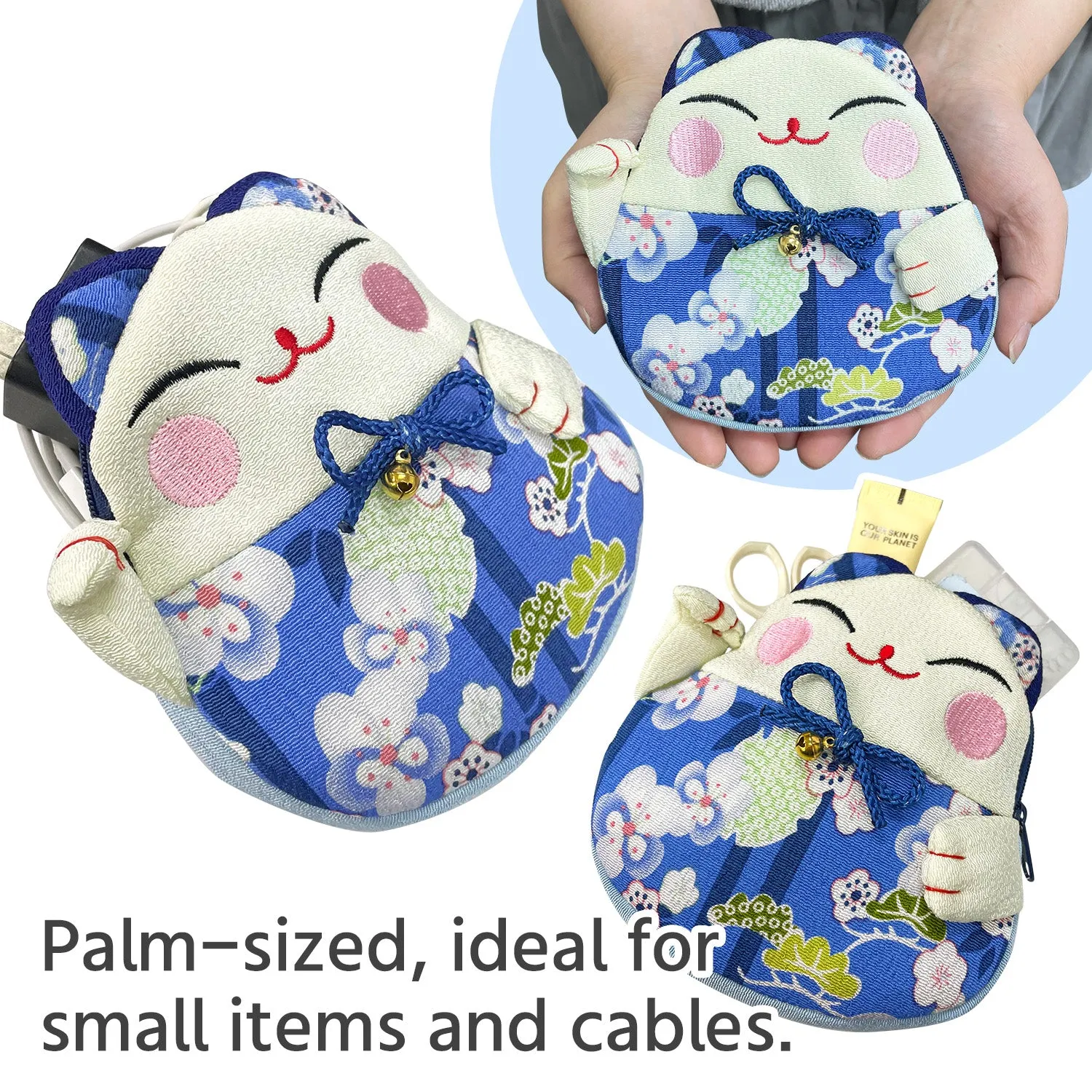 【1 pouch】 Maneki Neko Pouch