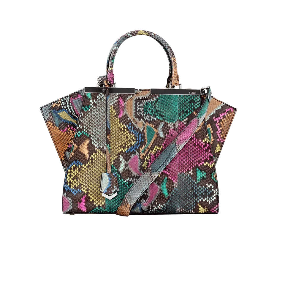 3Jours Python Shopper Bag