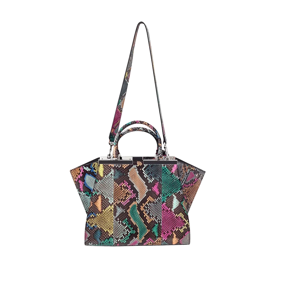 3Jours Python Shopper Bag
