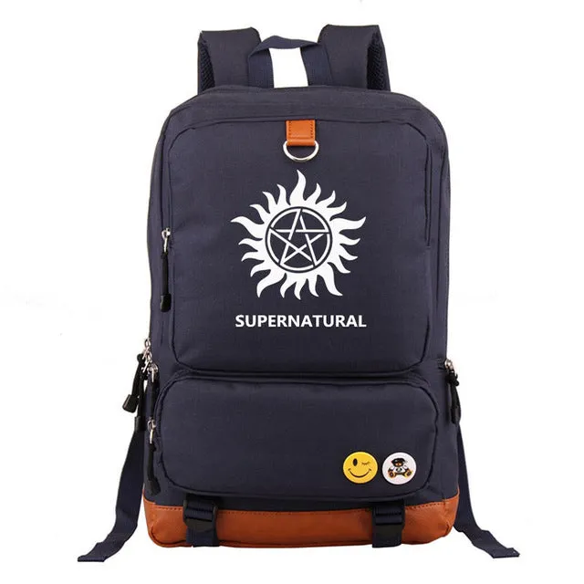 Back To School - Supernatural Backpack Unisex