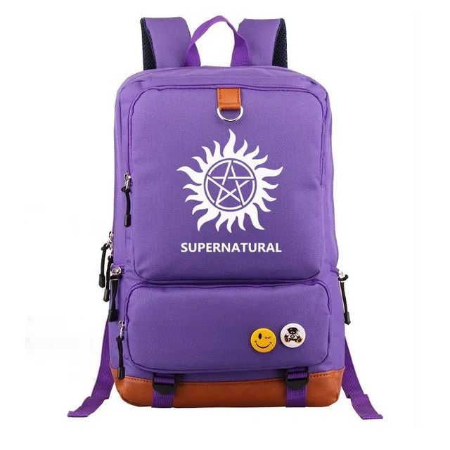 Back To School - Supernatural Backpack Unisex