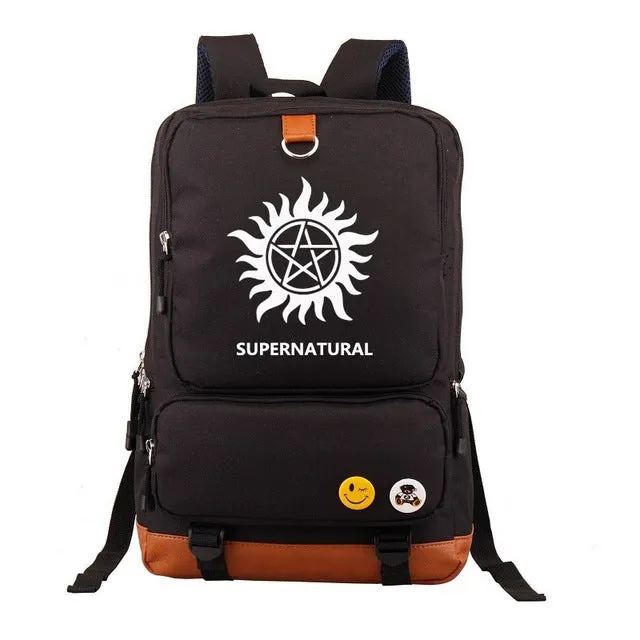Back To School - Supernatural Backpack Unisex