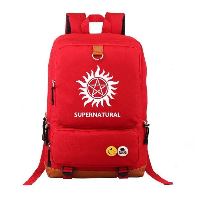 Back To School - Supernatural Backpack Unisex