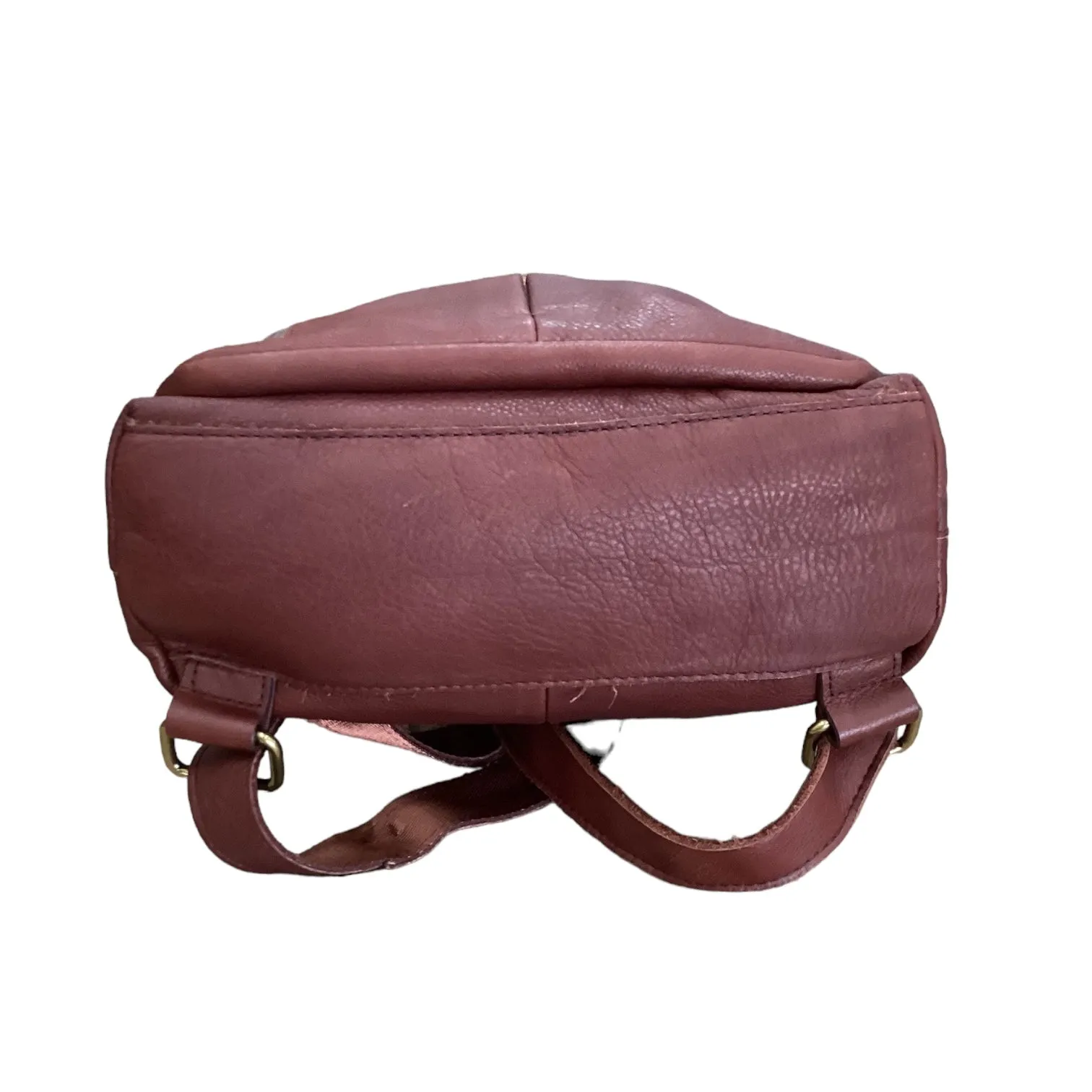 Backpack Leather Cmb, Size Medium