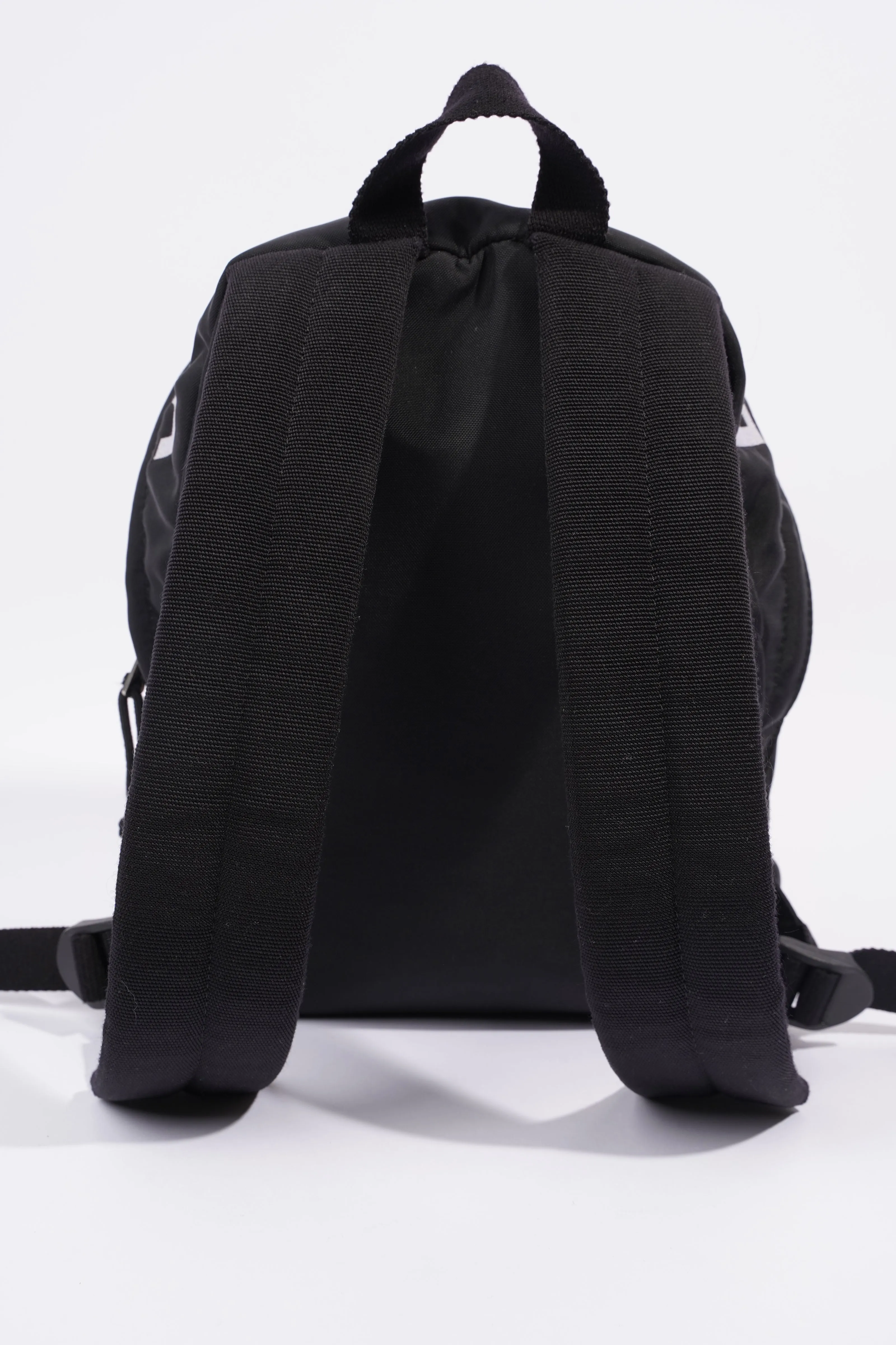 Balenciaga Sign Backpack Black Cotton Small