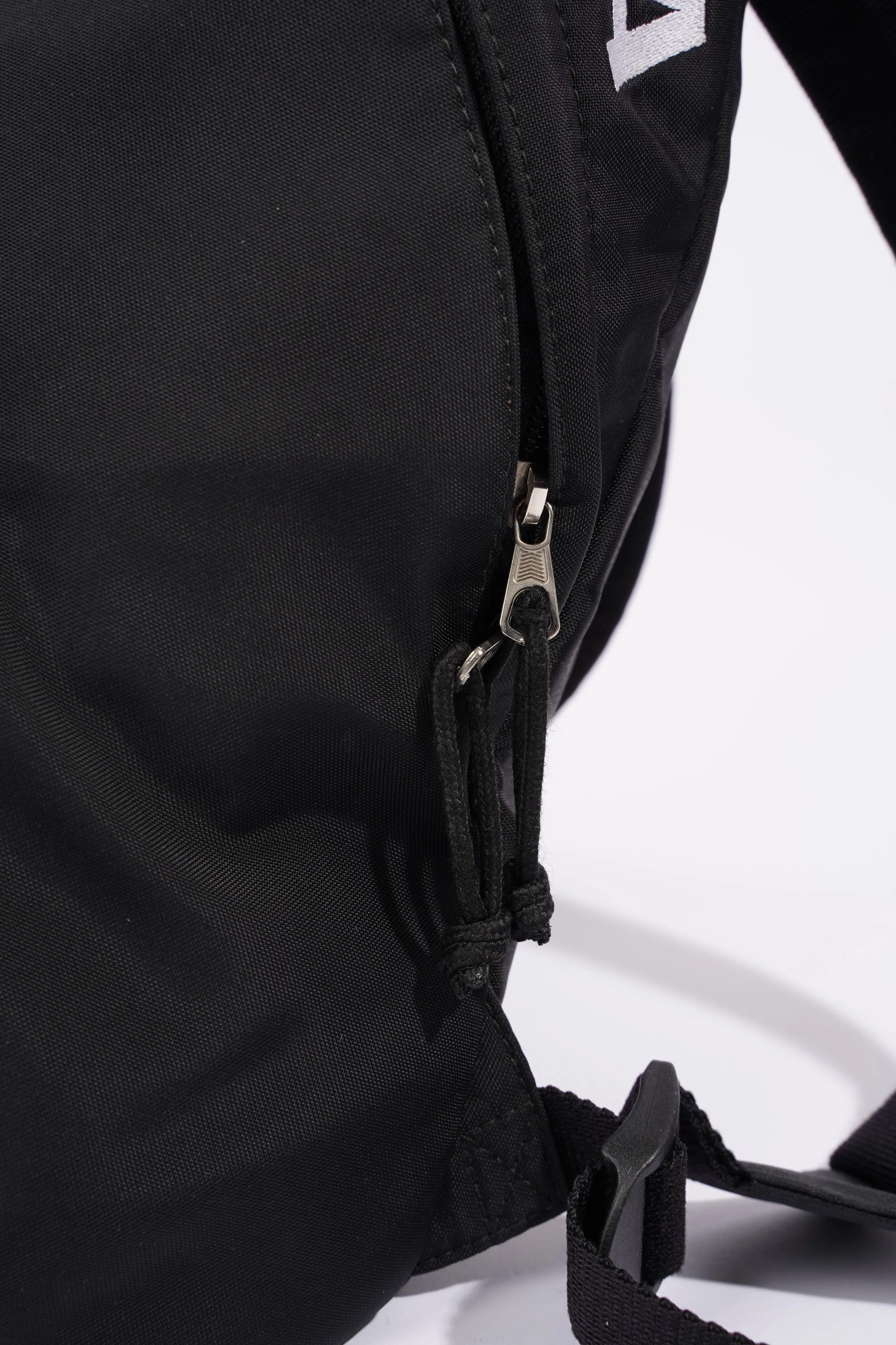 Balenciaga Sign Backpack Black Cotton Small