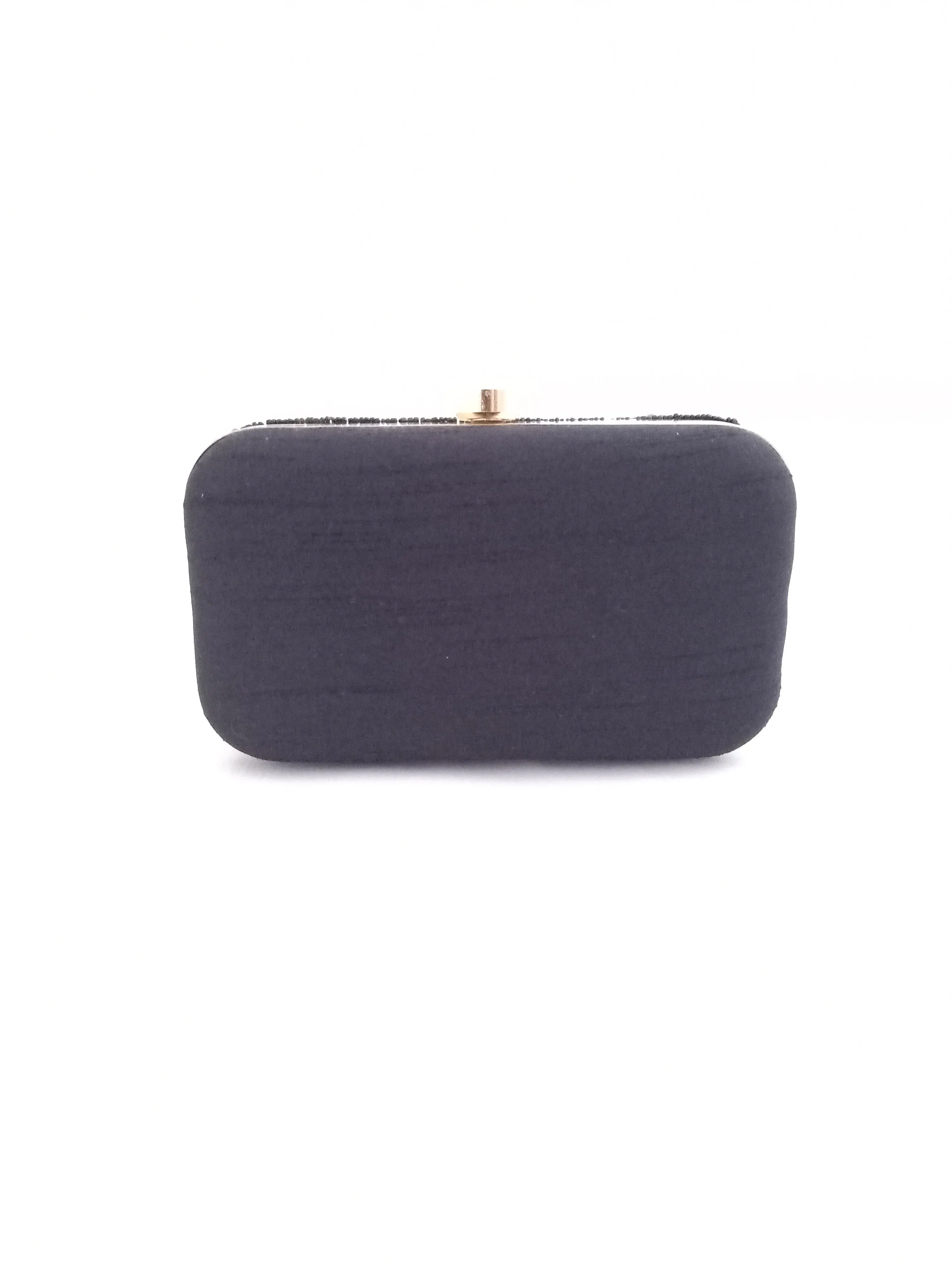 Black rainbow Sequin Clutch - Rent