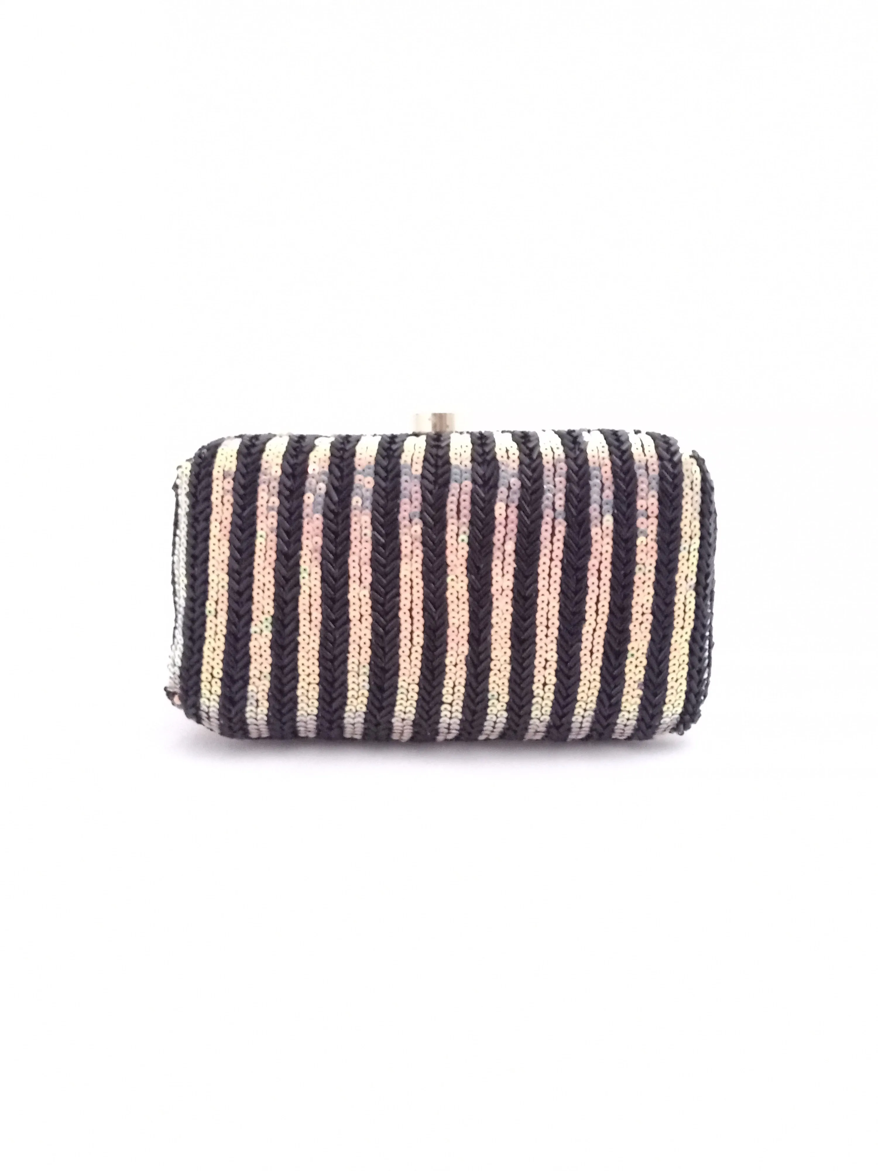 Black rainbow Sequin Clutch - Rent