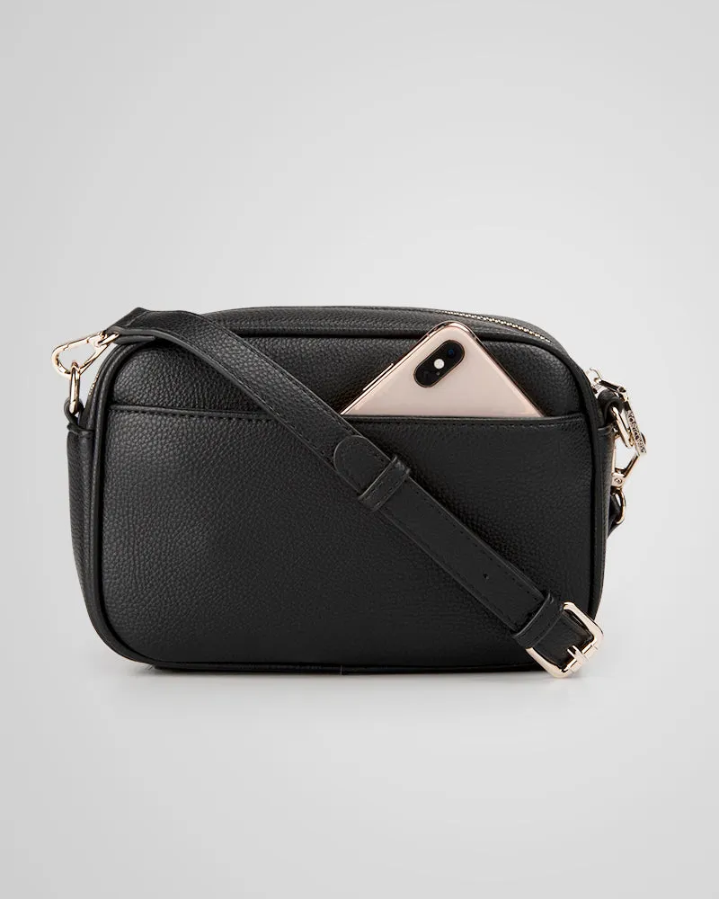 Monica Camera Crossbody Bag   Leopard Bag Strap