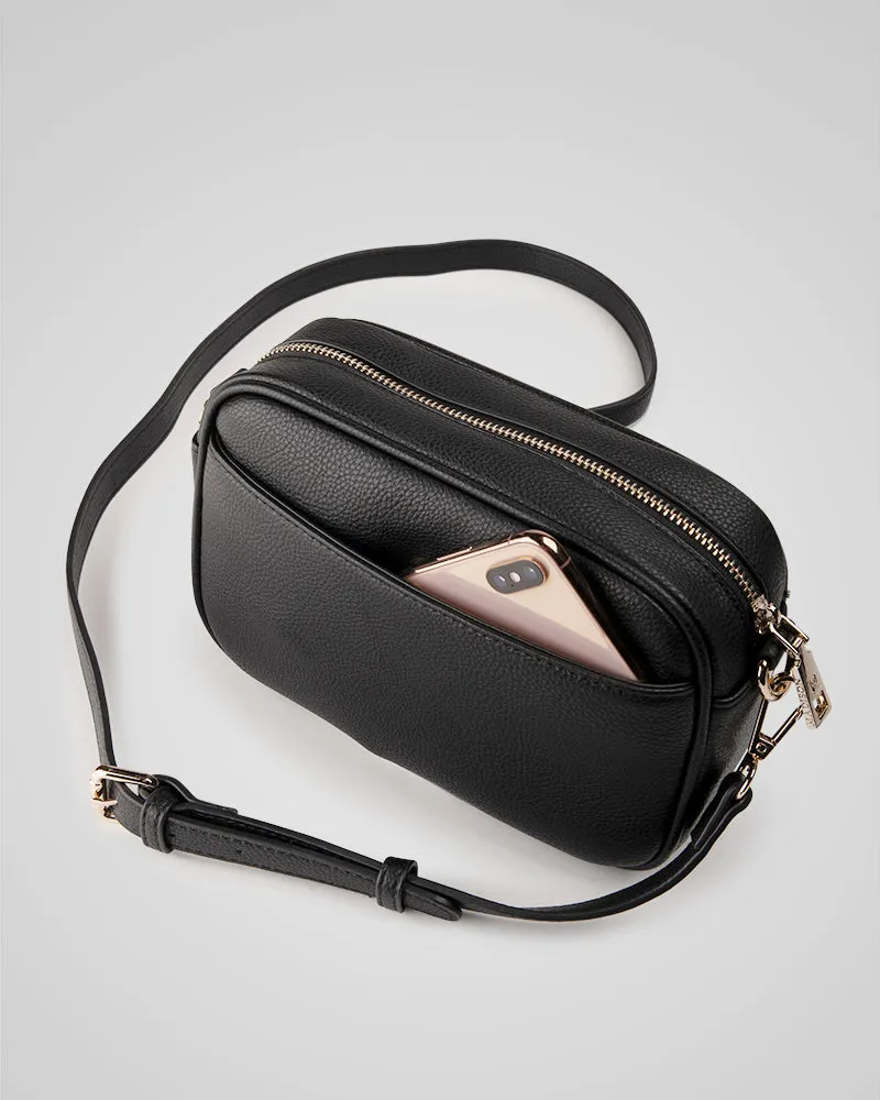 Monica Camera Crossbody Bag   Leopard Bag Strap