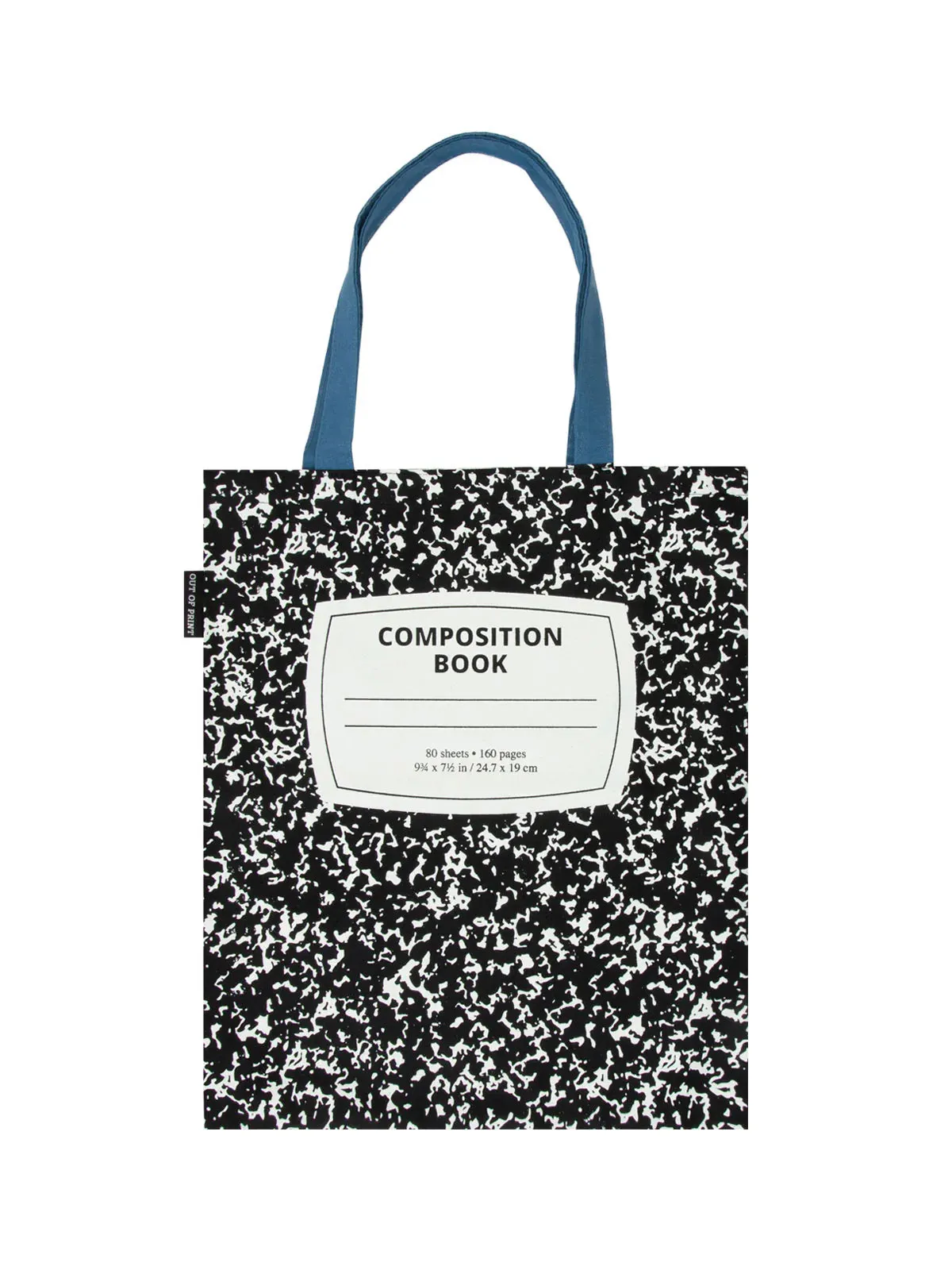 Out of Print Readers Tote Bag: Composition Notebook