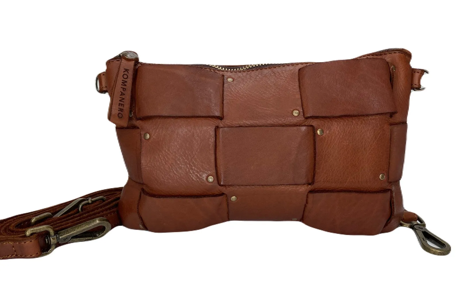 Rio Clutch / Crossbody - Cognac