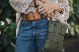 Rio Clutch / Crossbody - Sage