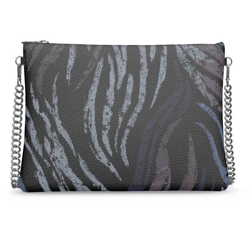 Vampire Art Grunge Dark Zebra Chain Bag