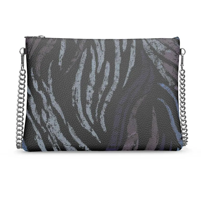 Vampire Art Grunge Dark Zebra Chain Bag